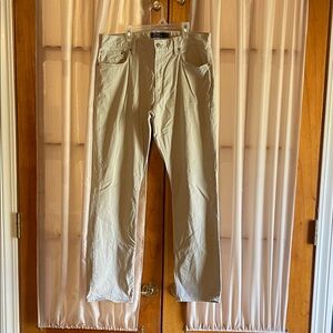 Polo by Ralph Lauren slim straight leg 5 pocket Light Tan Denim